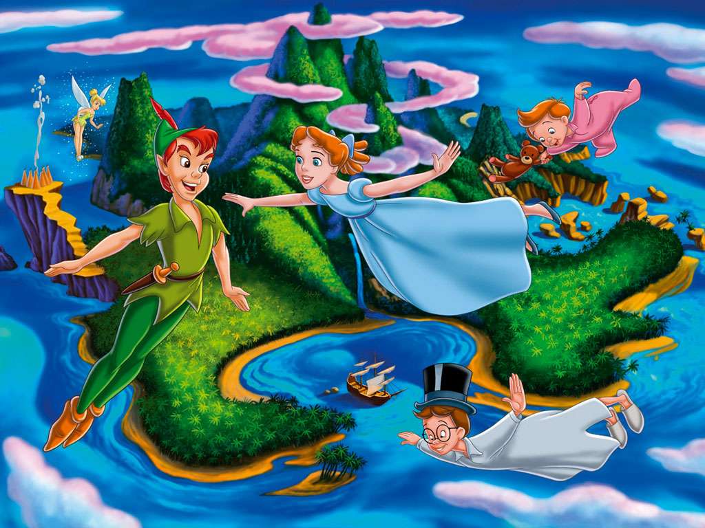 Peter Pan, Animationsfilm Puzzlespiel online