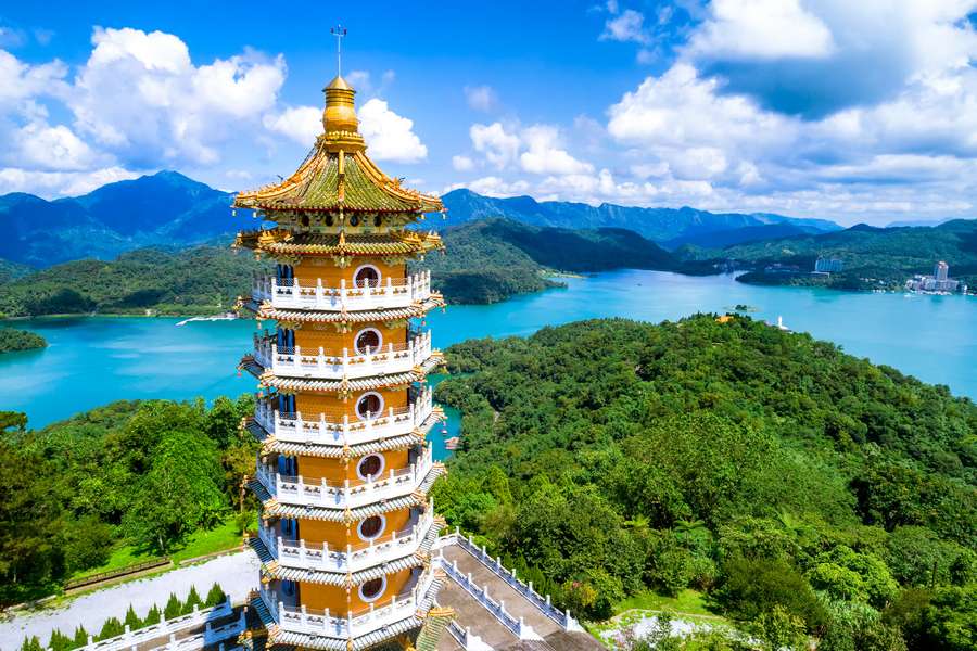 Nantou- una città nel centro di Taiwan puzzle online
