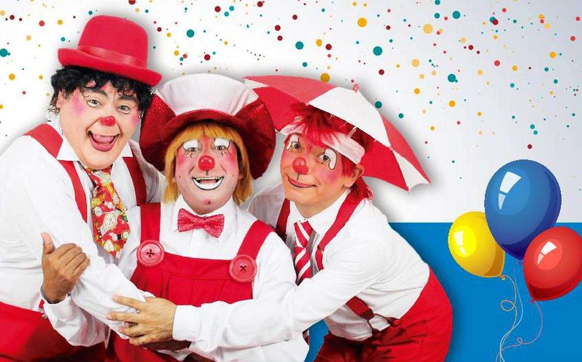 dětský klaun skládačky online