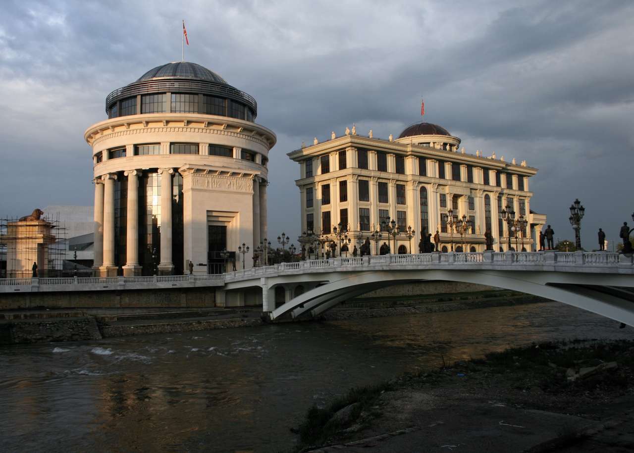 Skopje. Severní Makedonie skládačky online