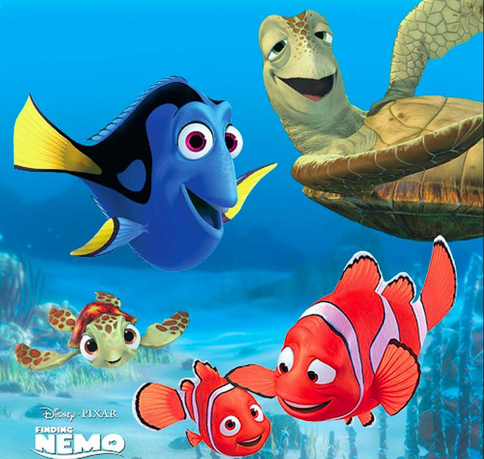 Nemo printre prieteni jigsaw puzzle online