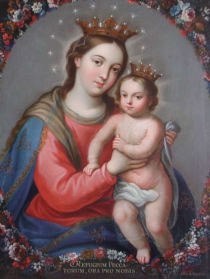 Дева Мария на Убежището онлайн пъзел