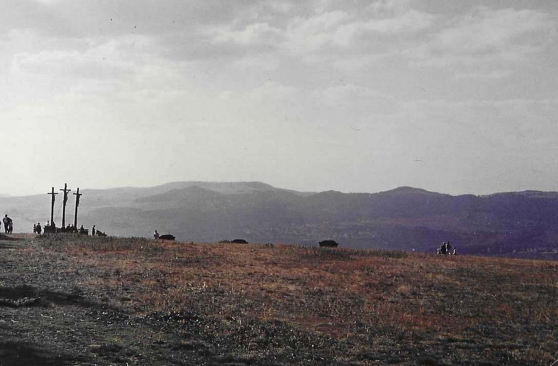 View from Kreuzberg to the Wasserkuppe online puzzle