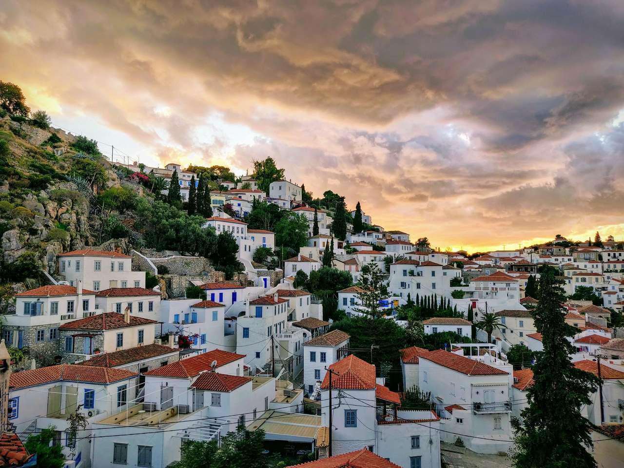Гидра, Греция пазл онлайн