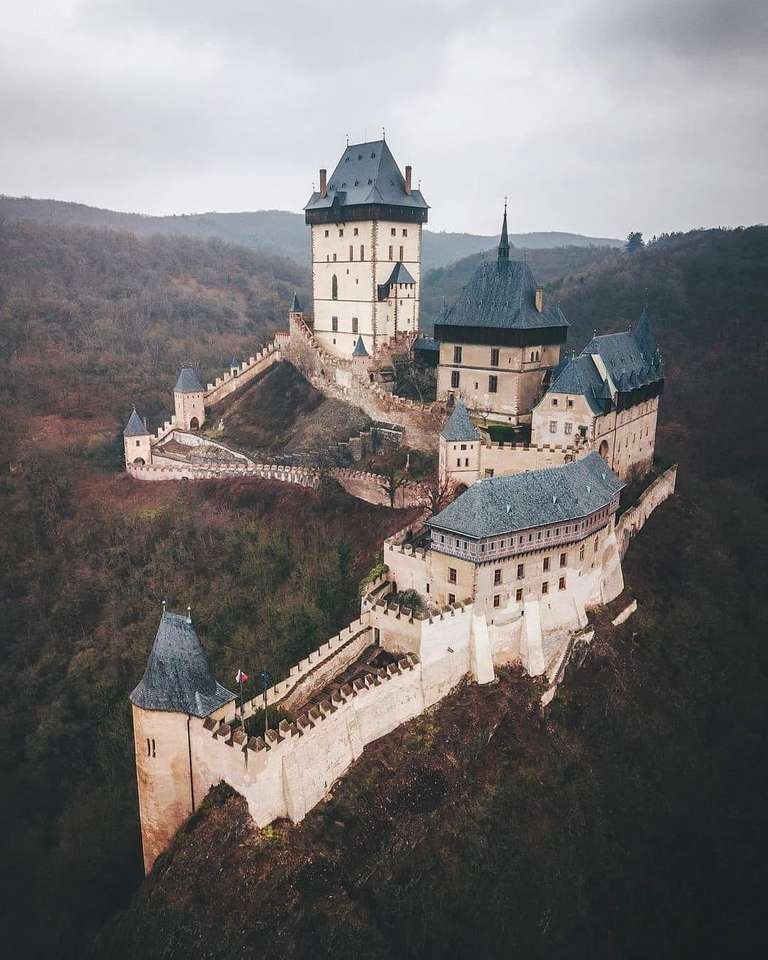 Schloss in der Tschechischen Republik Online-Puzzle