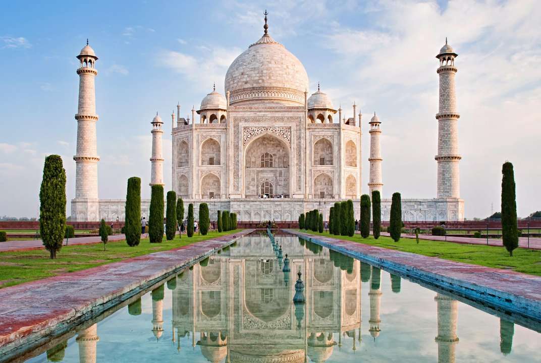 Taj Mahal pussel på nätet
