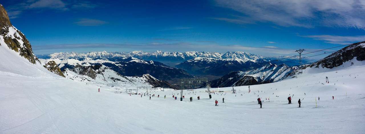 Панорамно каране на ски онлайн пъзел