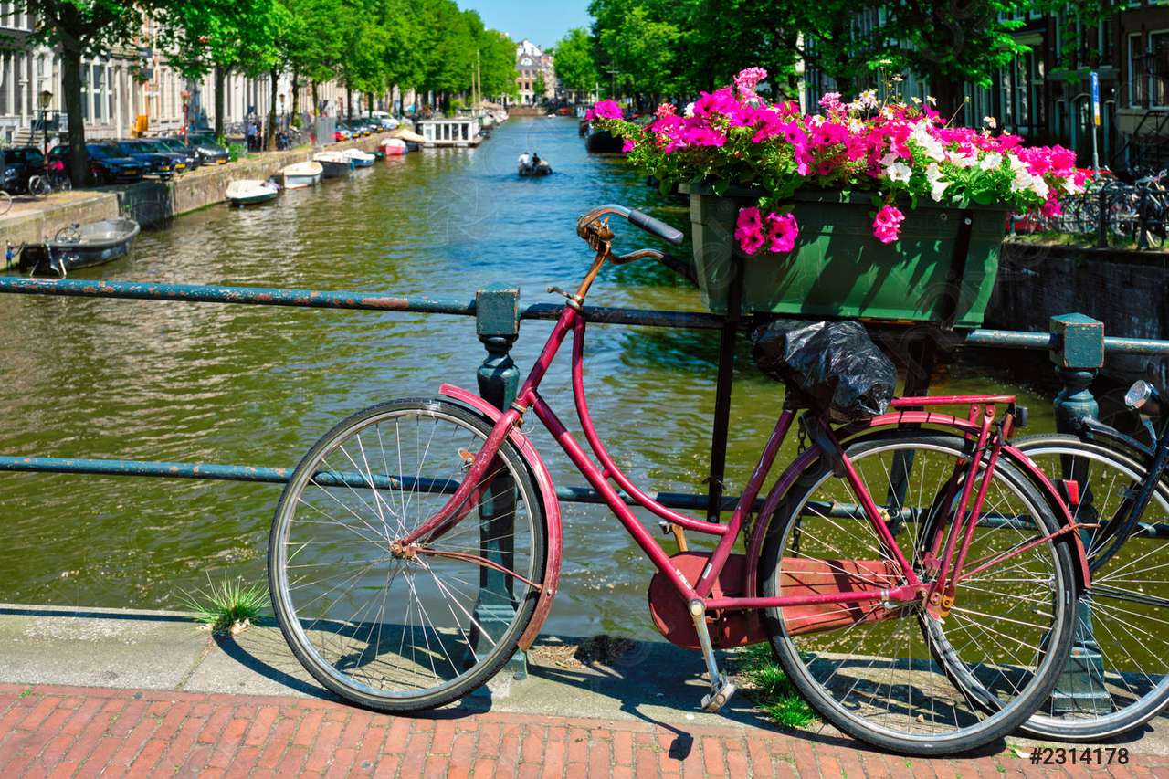 kanal i Nederländerna pussel på nätet