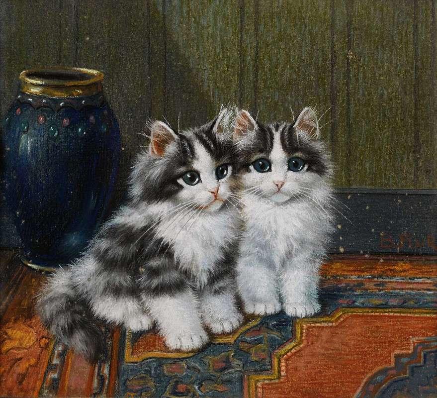 Cute kittens :) online puzzle
