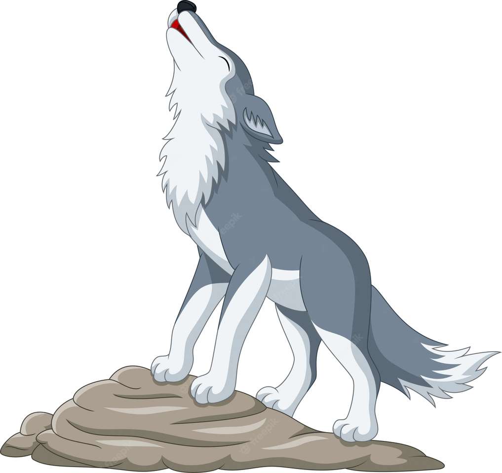 De wilde wolf online puzzel