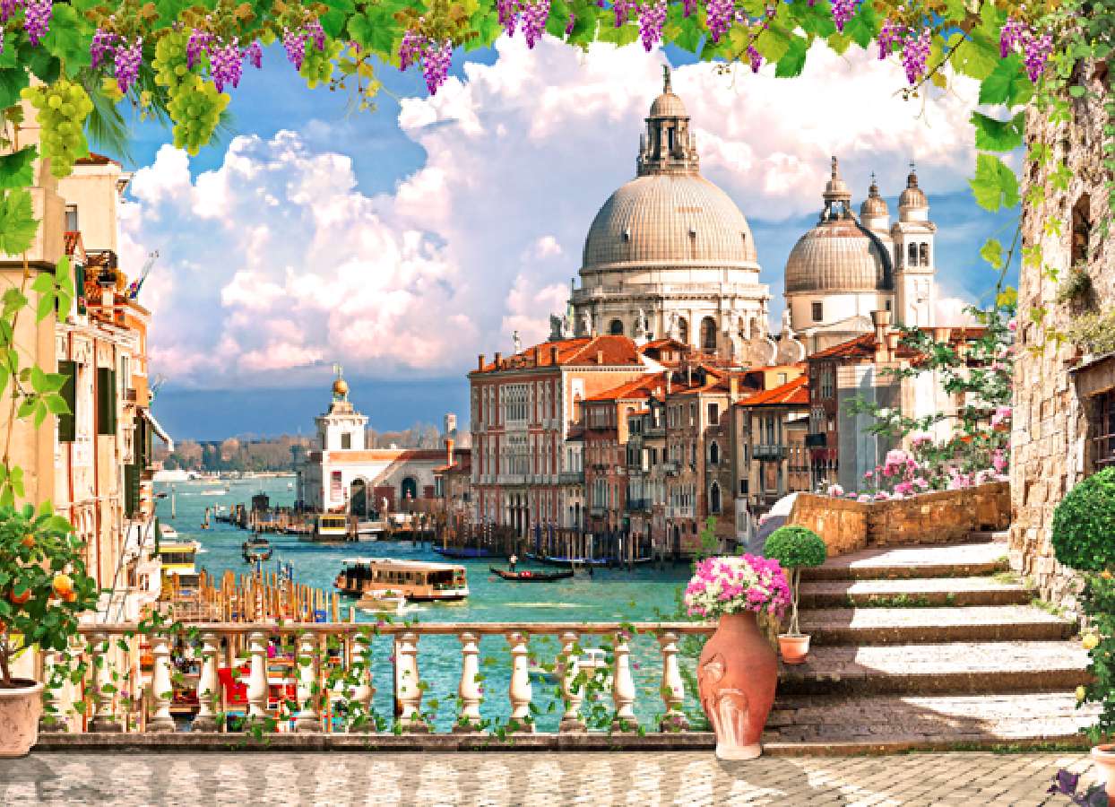 Venetiansk turists dröm Pussel online