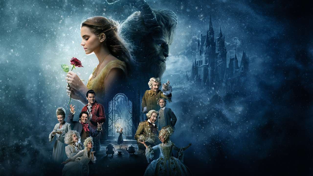 beauty and the beast and their friends jigsaw puzzle online