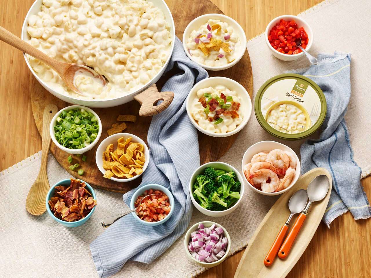 Macarrones con queso rompecabezas en línea