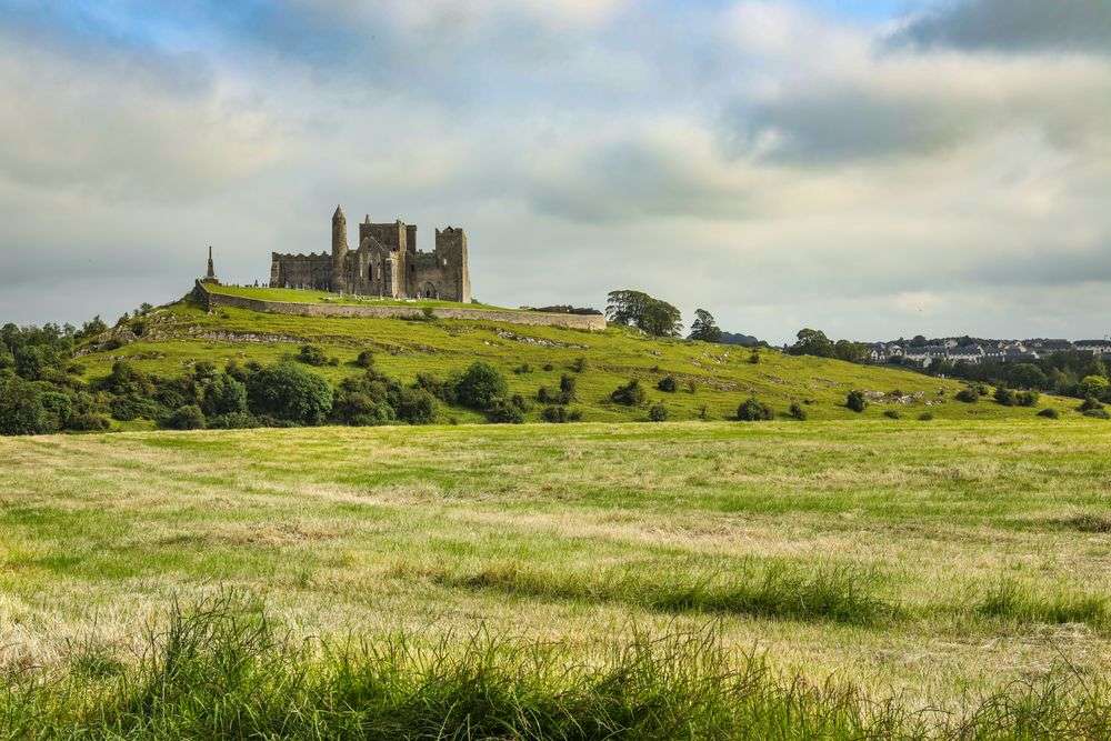 Underbart slott i Irland pussel på nätet