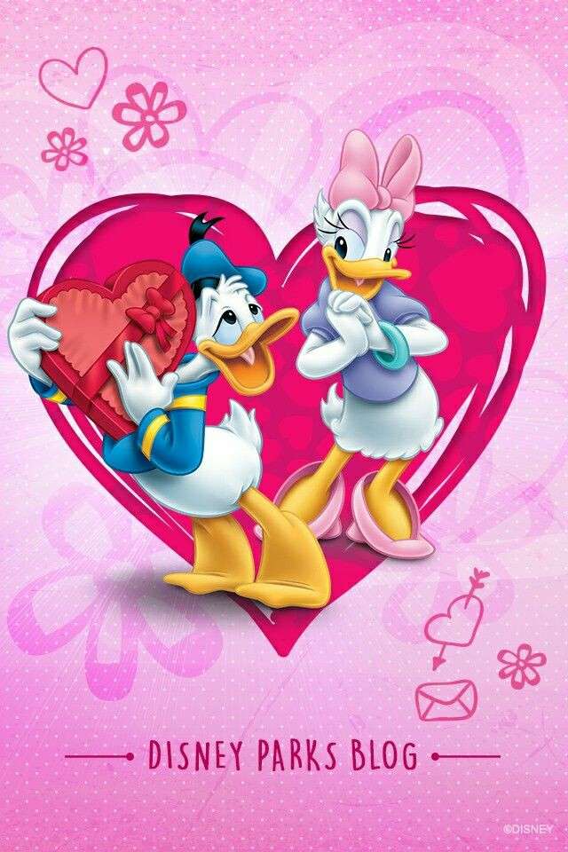 Söndag Disney Donald och Daysi Shinobi World pussel på nätet