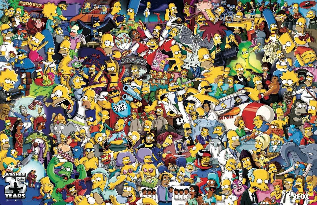 les Simpsons puzzle en ligne