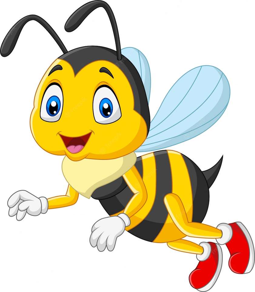 анимированная пчела пазл онлайн