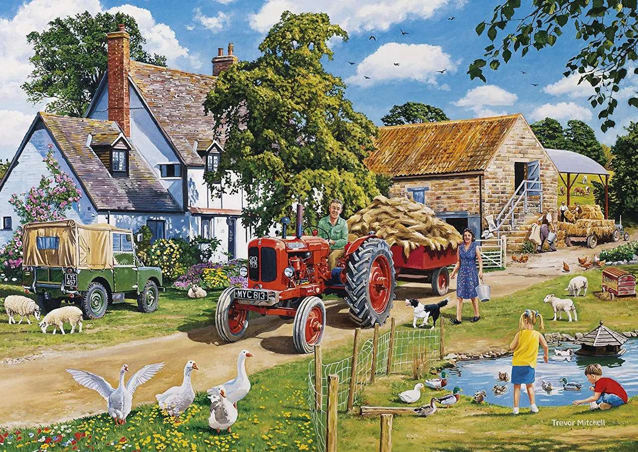 Life on the farm online puzzle