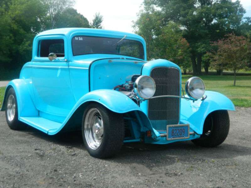 Car Ford 3 Window Coupe Έτος 1932 #5 online παζλ