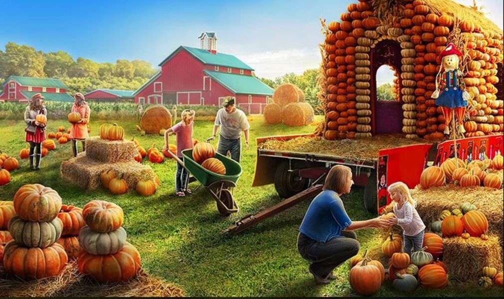 Celebrando la festa d'autunno puzzle online