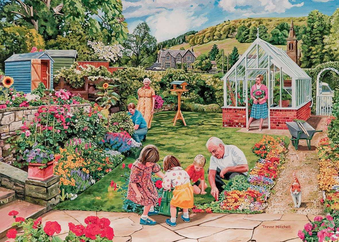 În grădina bunicului puzzle online