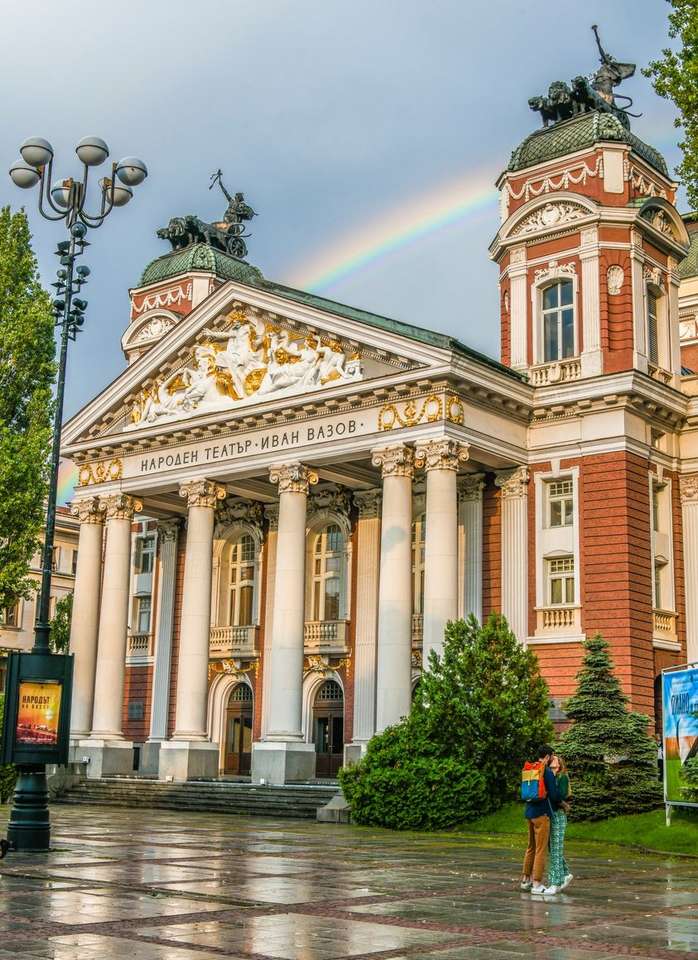 Национальный театр Ивана Вазова онлайн-пазл