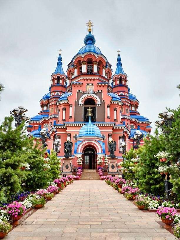 L'église de Kazan puzzle en ligne