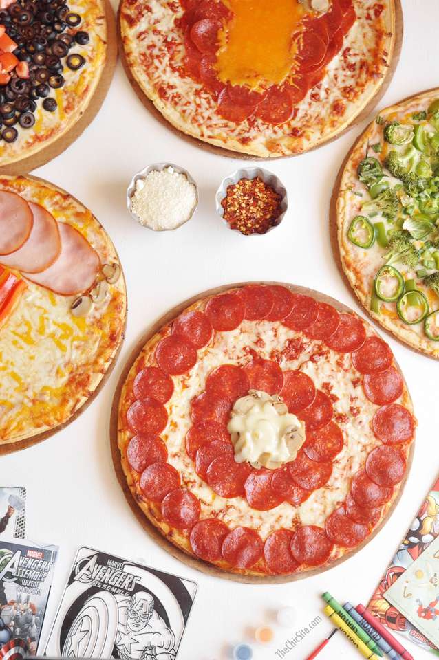 Pizza Party pussel på nätet