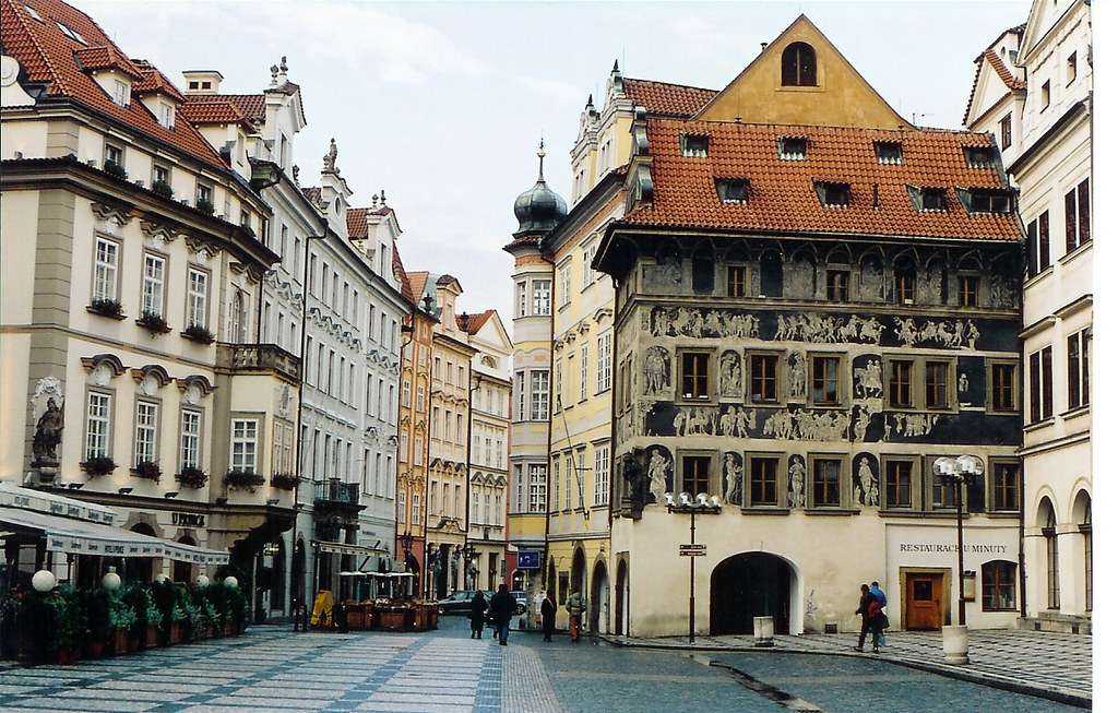 Place de la vieille ville à Prague puzzle en ligne