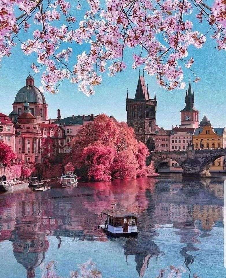 view from Prague jigsaw puzzle online