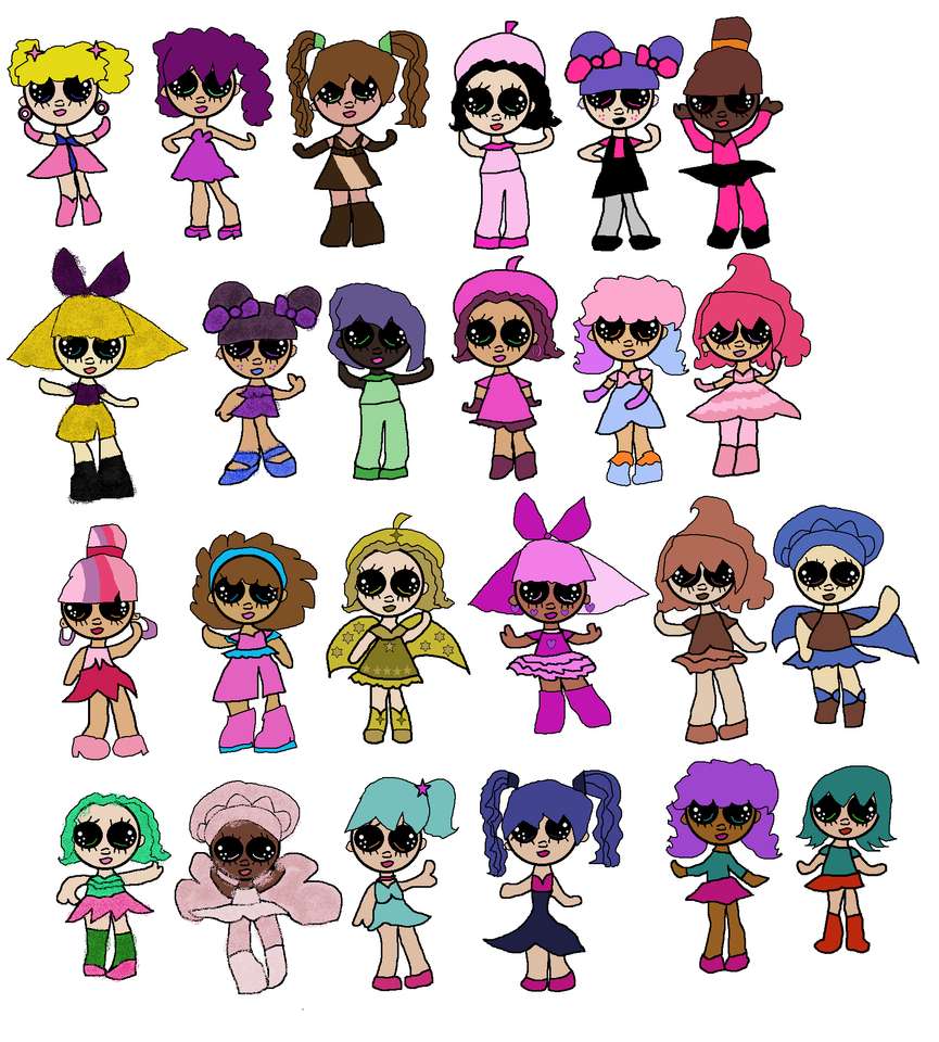 Puzzle Pop-Ups Surprise Dolls Serie 2 puzzle online