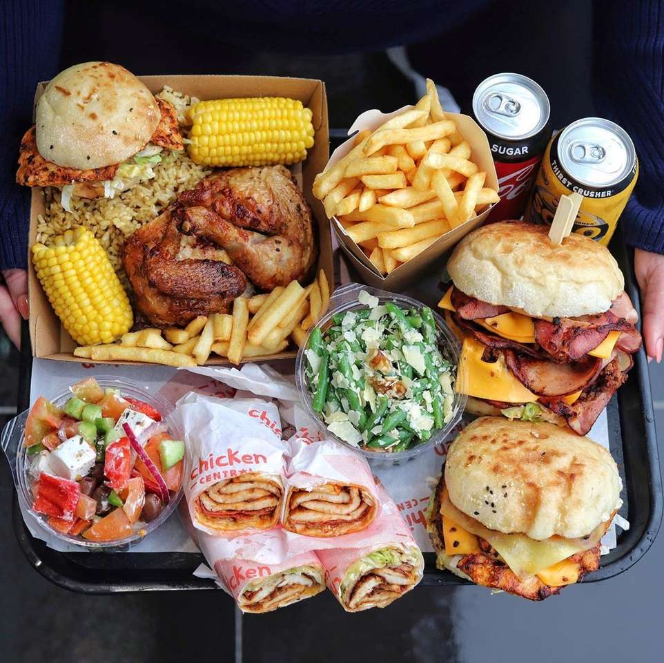 Variety Tray of Food online puzzle