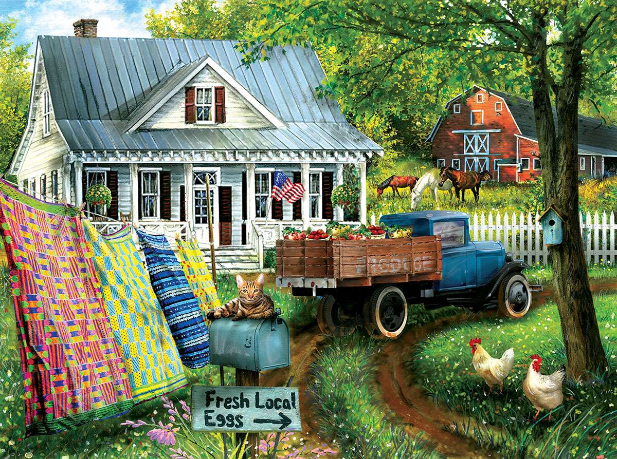 Rural everyday life online puzzle