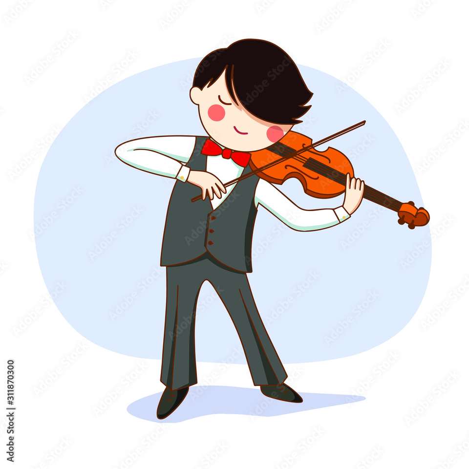 violinista quebra-cabeças online