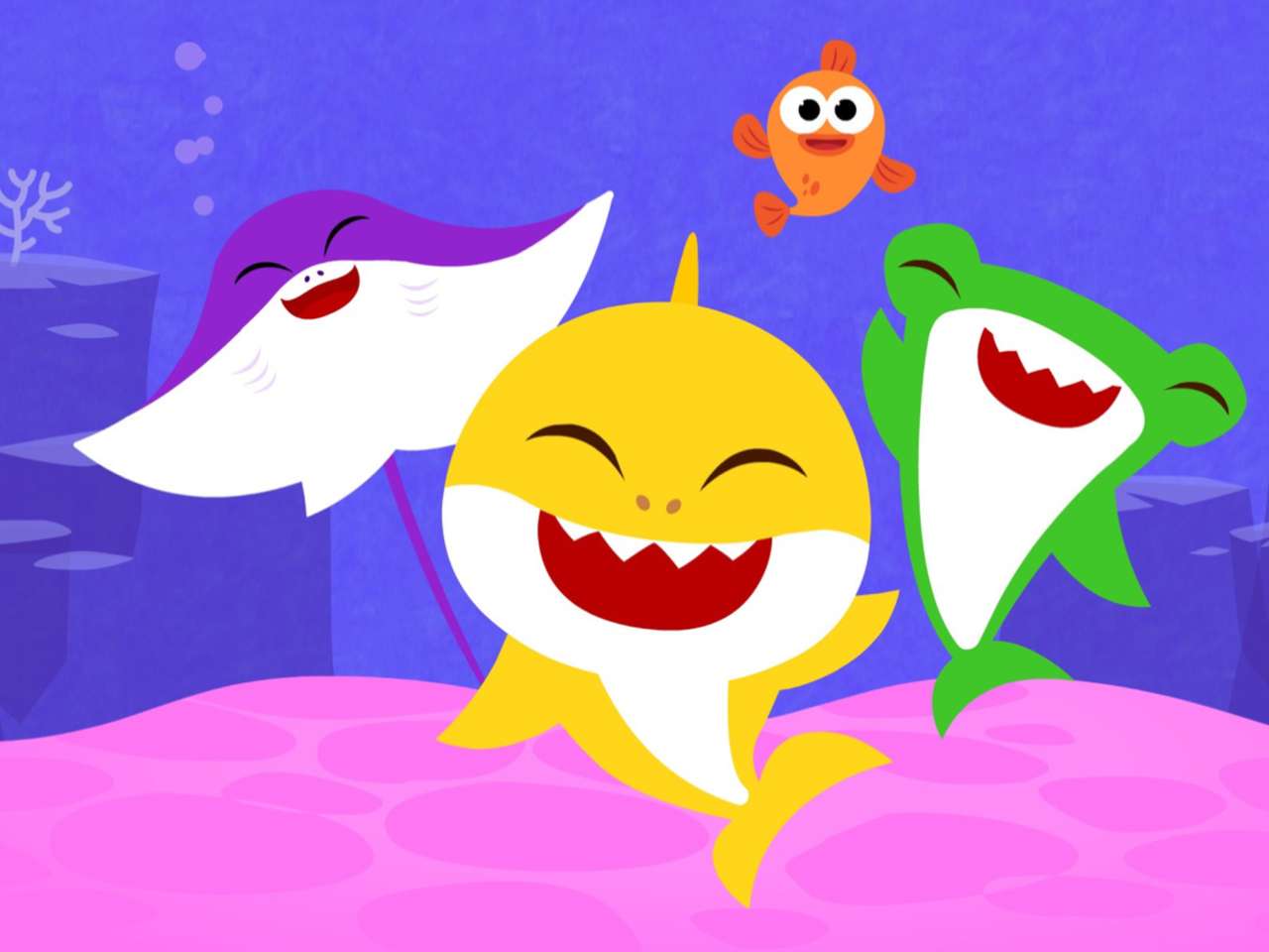 Salut bébé requin ! puzzle en ligne
