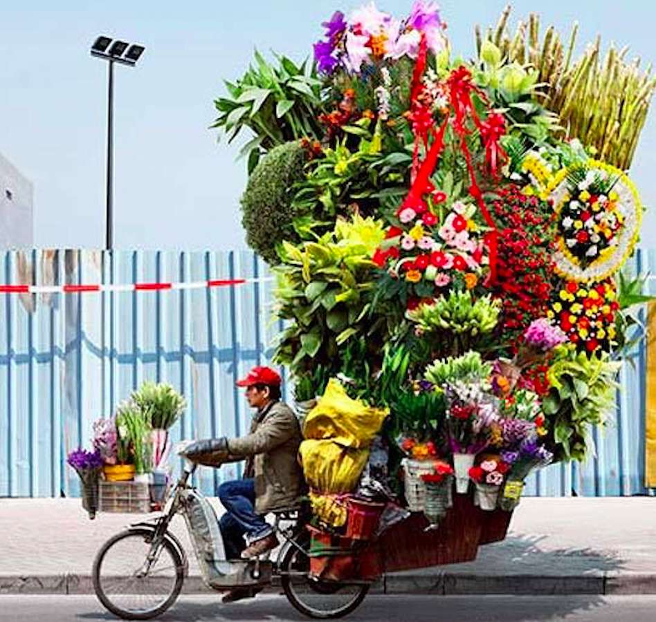 Blomsterleverantör Pussel online
