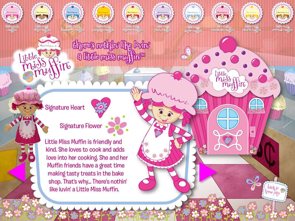 Little Miss Muffin 1 Obraz rompecabezas en línea