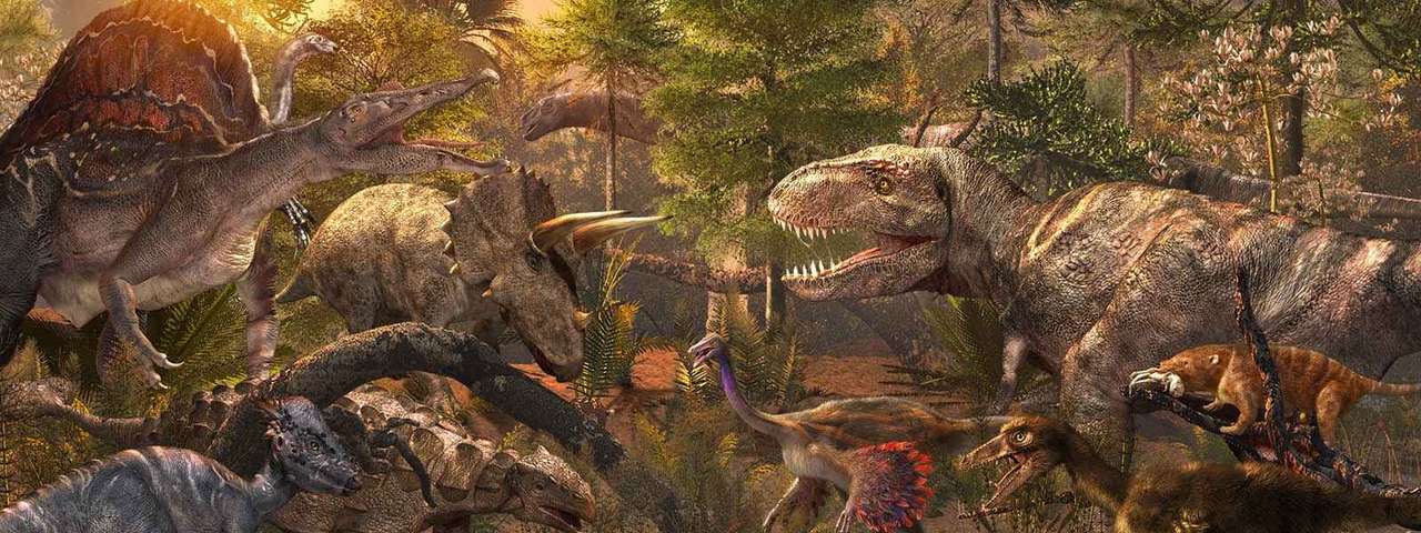 Dinosaurier Online-Puzzle