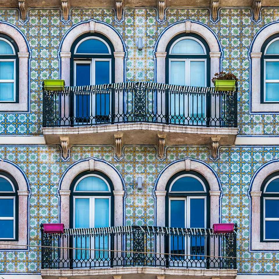 Azulejos - el símbolo cerámico de Portugal rompecabezas en línea