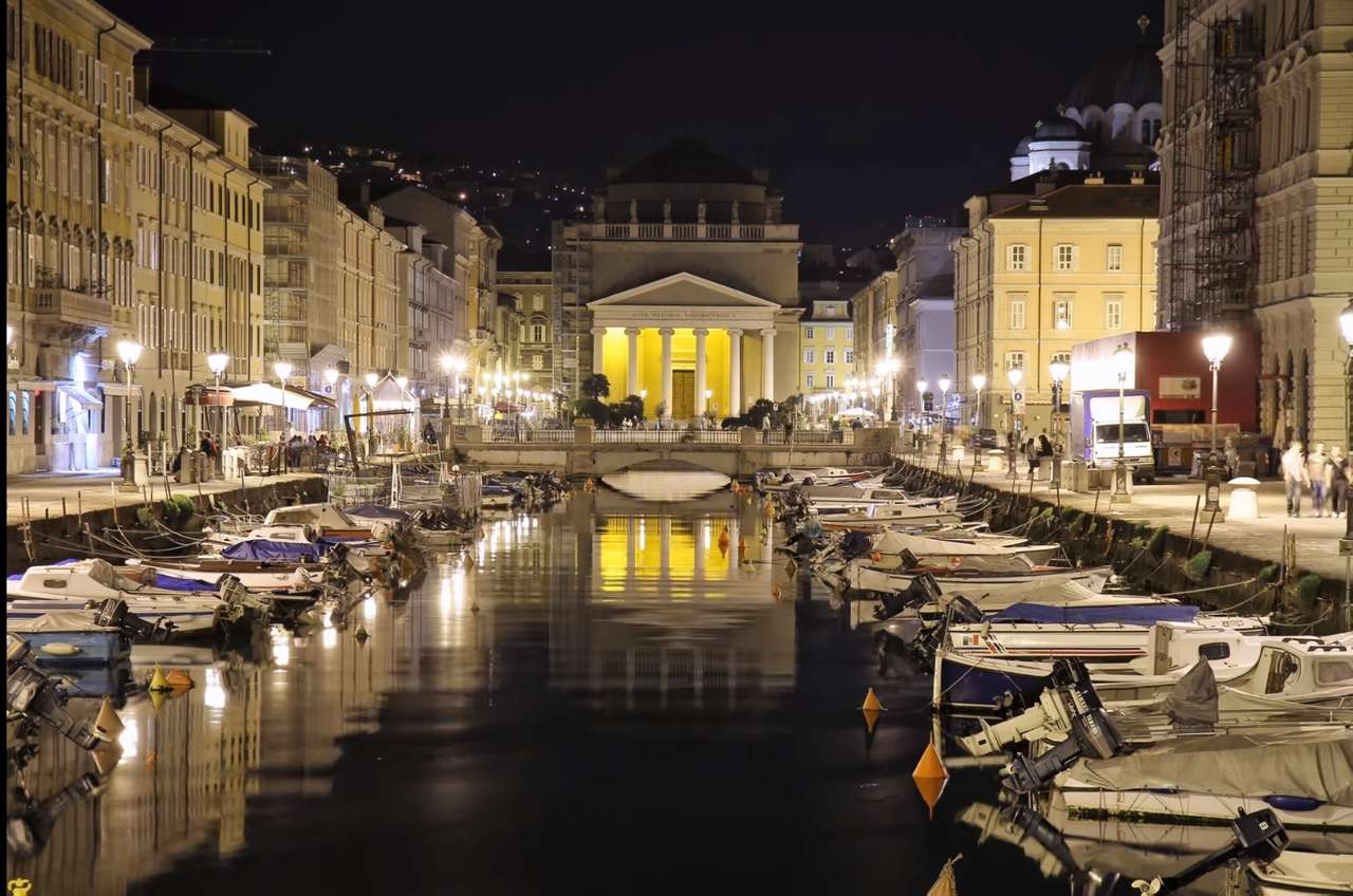 Vue de Trieste puzzle en ligne