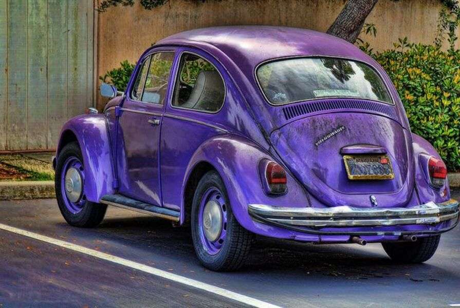 Автомобиль Volkswagen Beetle Год 1965 #3 онлайн-пазл