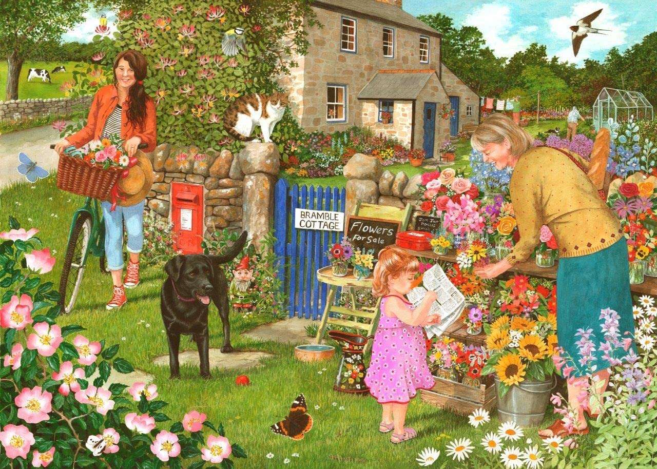 Pocketful of Posies Online-Puzzle