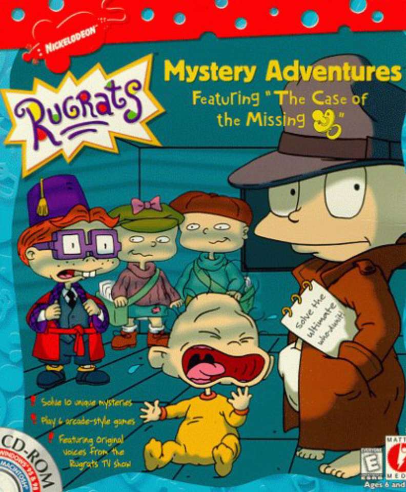 Rugrats: aventuri misterioase puzzle online