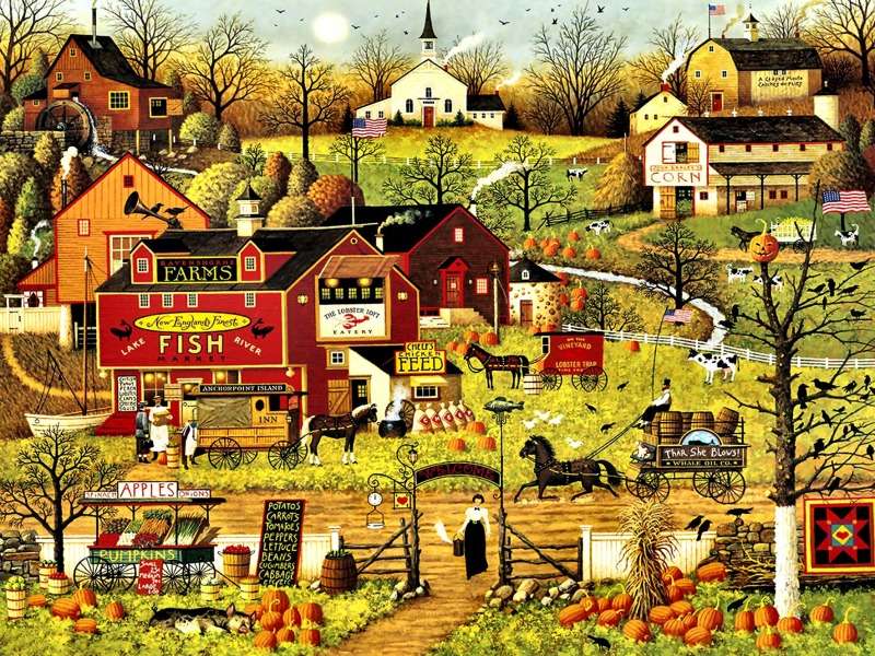 ''Černá farma'' online puzzle