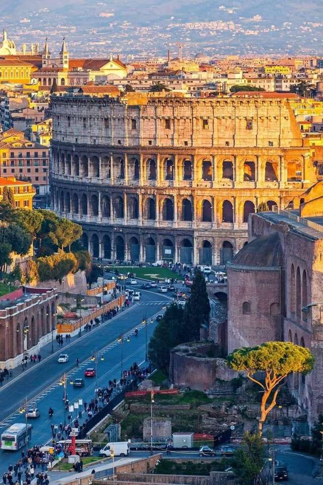O Coliseu - Roma quebra-cabeças online