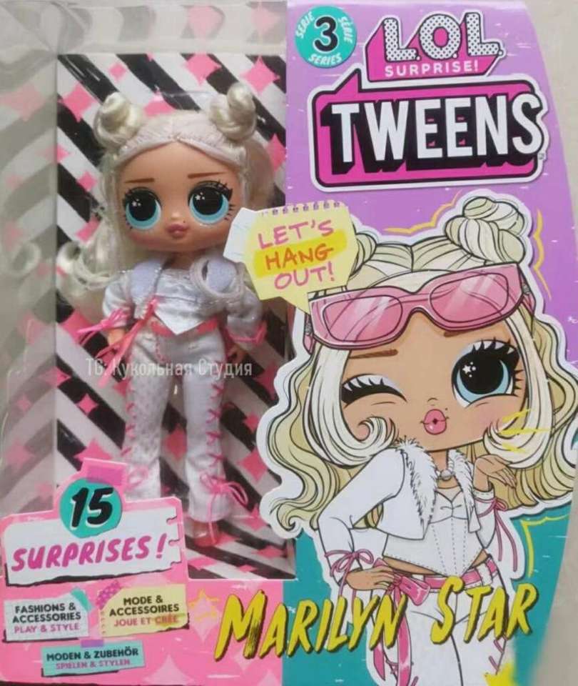 Lol Surprise Tweens Series 3 Marilyn Star Doll pussel på nätet