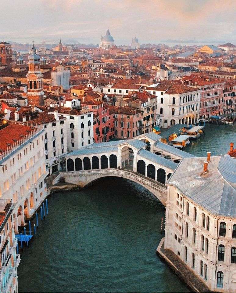 Blick von Venedig Online-Puzzle