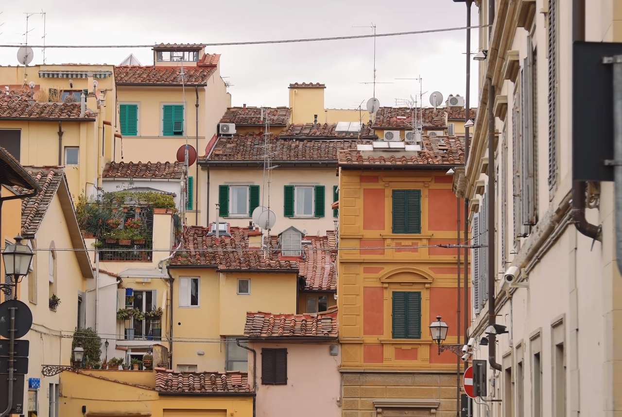 Pohled na Florencii skládačky online