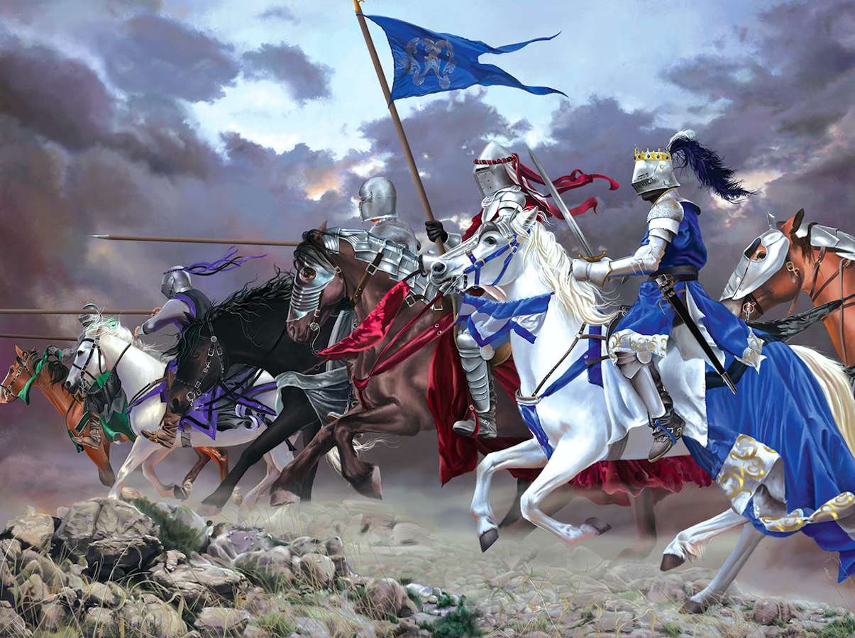 Chivalrous charge jigsaw puzzle online