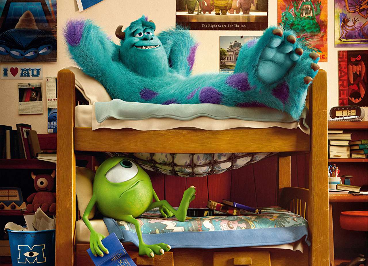 Monsters Inc. Pussel online